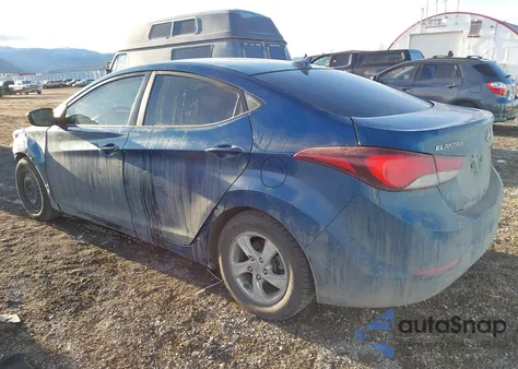 2014 Hyundai Elantra Se из США, поврежденный, VIN KMHDH4AE4EU199321